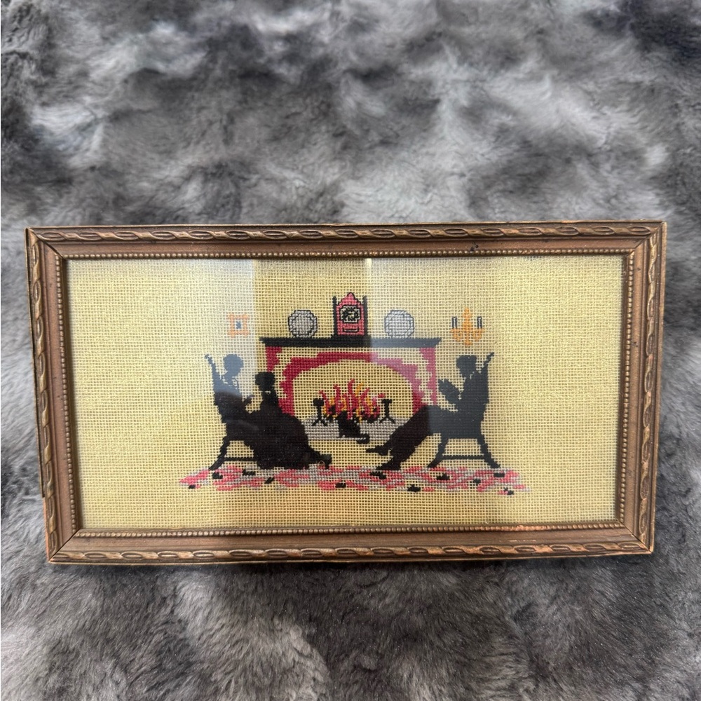 Vintage needle point